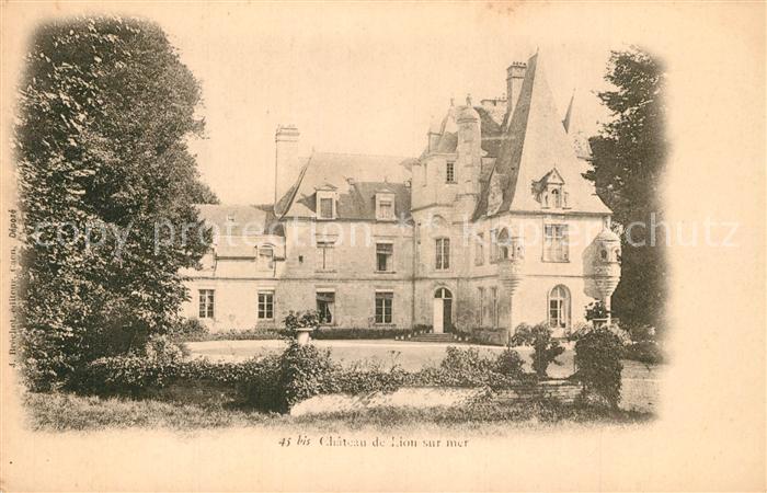 Lion-sur-Mer Chateau Schloss