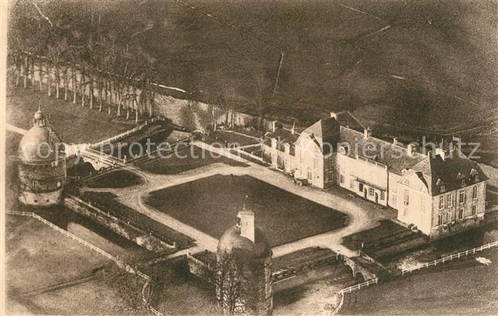 Almeneches Chateau de Médavy vue aérienne