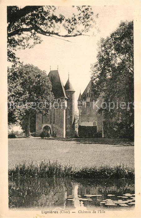 Lignieres Cher Chateau de L_Isle Schloss