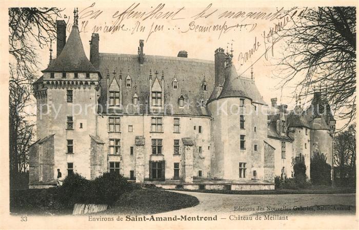 Saint-Amand-Montrond Chateau de Meillant Schloss