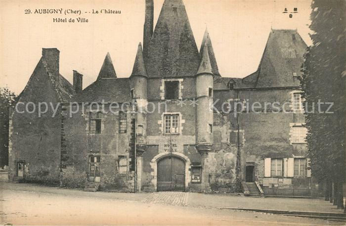 Aubigny-sur-Nere Chateau Hôtel de Ville