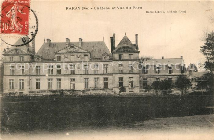 Raray Chateau vu du parc Schloss