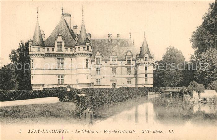 Azay-le-Rideau Chateau Schloss