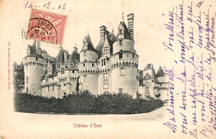 Usse Rigny Chateau Schloss