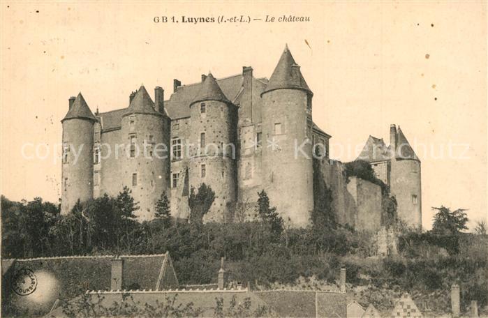 Luynes Indre-et-Loire Chateau Schloss