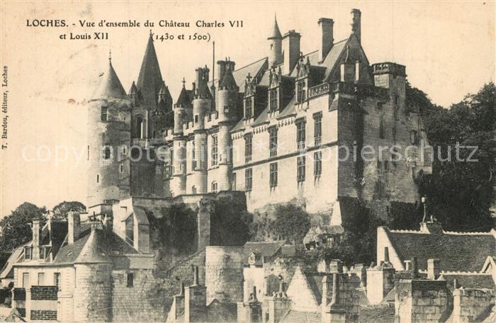 Loches Indre et Loire Chateau Schloss