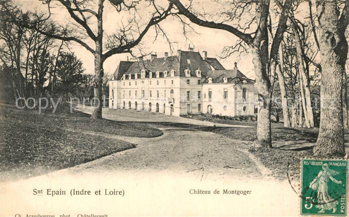 Saint-Epain Chateau de Montgoger