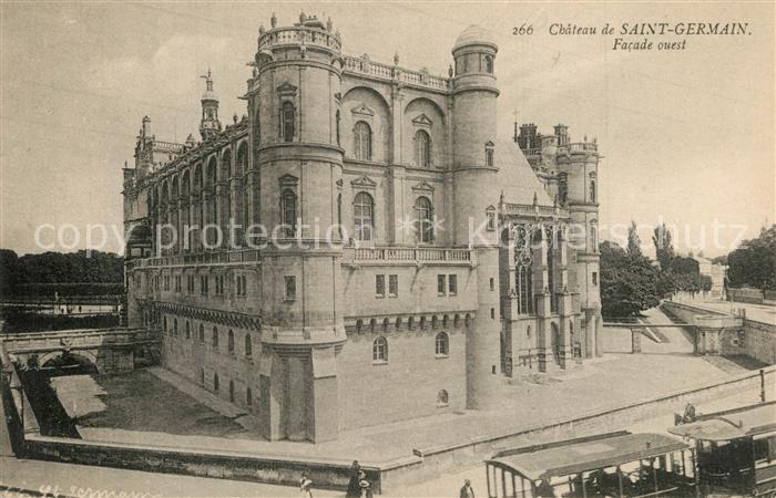 Saint-Germain-en-Laye Chateau facade ouest Schloss