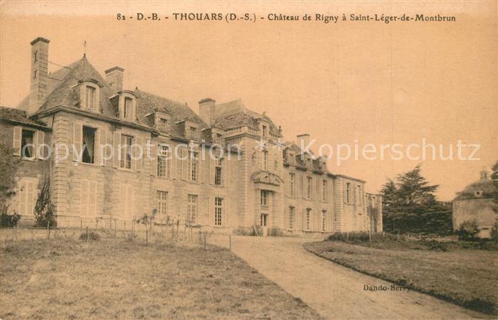 Saint-Leger-de-Montbrun Chateau Schloss