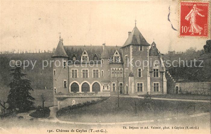 Caylus Chateau Schloss