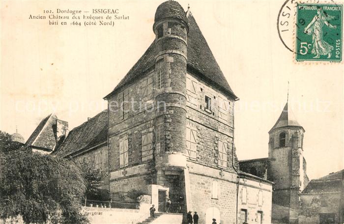 Issigeac Ancien Chateau des Evêques de Sarlat Schloss