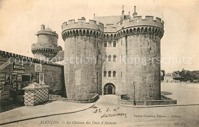 Alencon Chateau des Ducs d Alencon Schloss