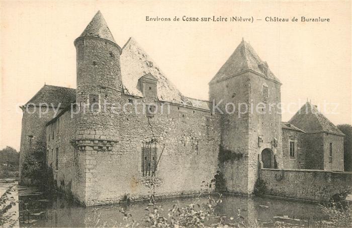 Cosne-Cours-sur-Loire Chateau de Buranlure Schloss