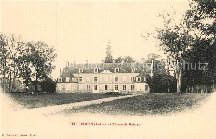 Pellevoisin Chateau de Poiriers Schloss