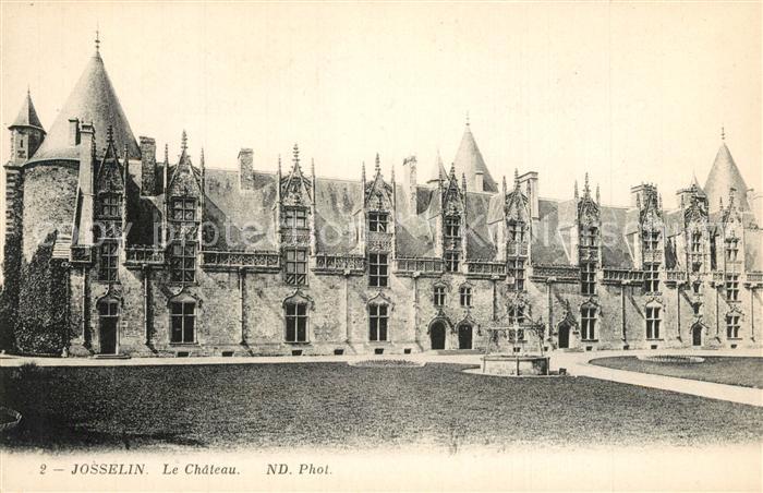 Josselin Chateau Schloss