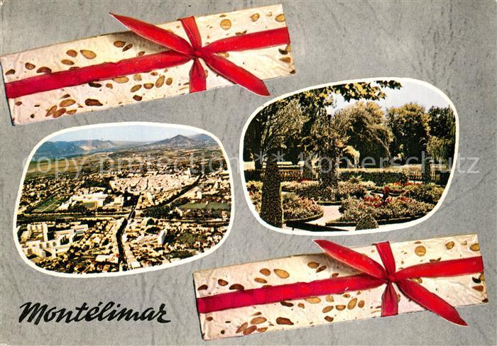 Montelimar Souvenir de la ville Parc vue aérienne