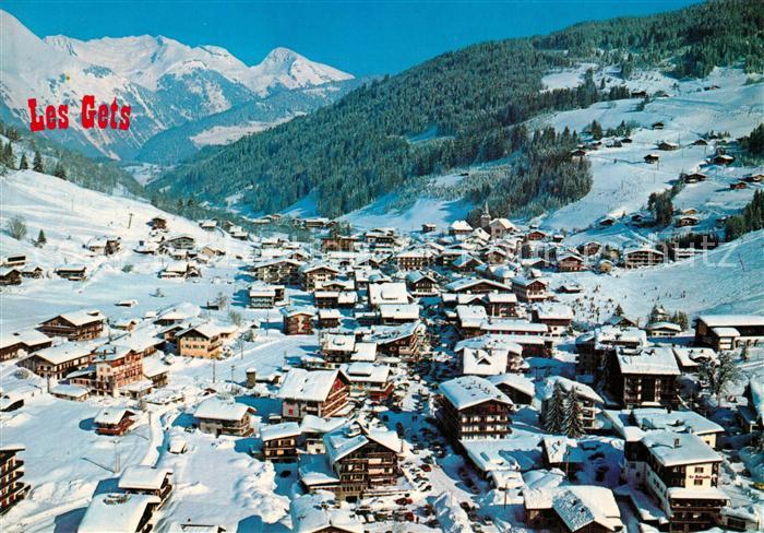Les Gets Haute Savoie Vue Generale Alpes