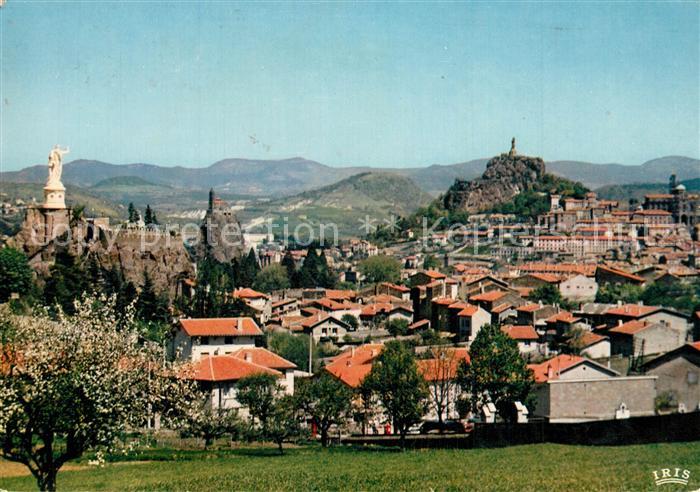 Le Puy-en-Velay Vue Generale Rocher Corneille
