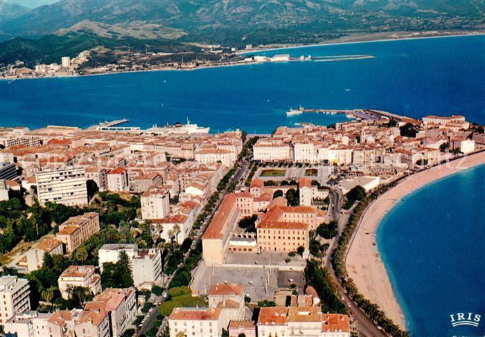 Ajaccio Boulevard Lantivy et Cours Grandval vue aérienne