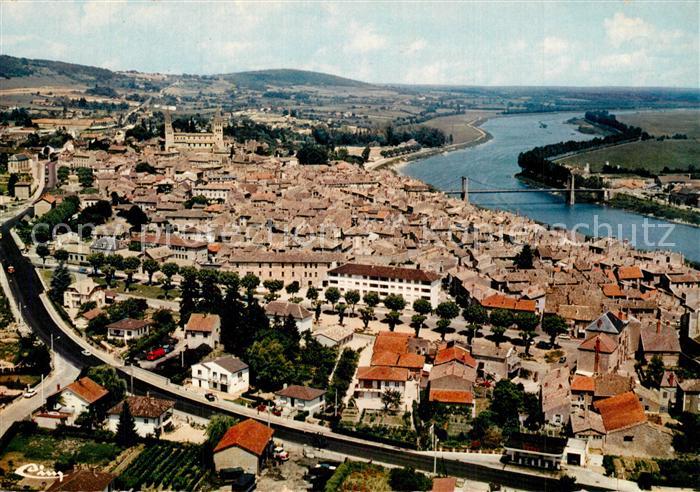 Tournus Vue Generale aérienne