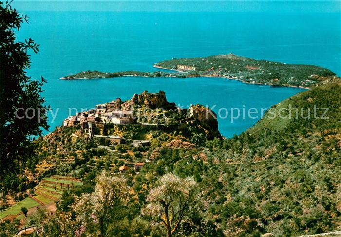 Eze 06 Village et au fond le Cap Ferrat
