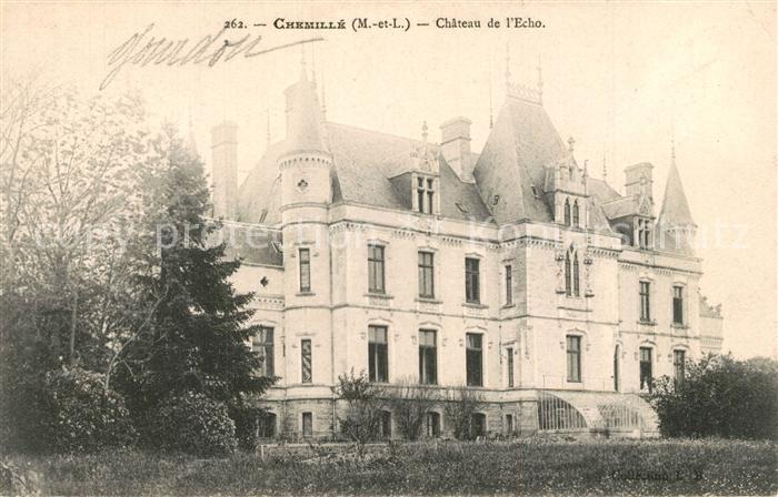 Chemille-Melay Chateau de l'Echo Schloss