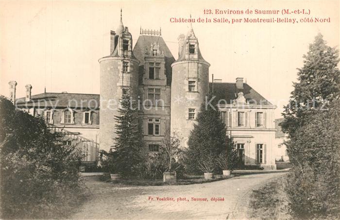 Montreuil-Bellay Chateau de la Salle Schloss
