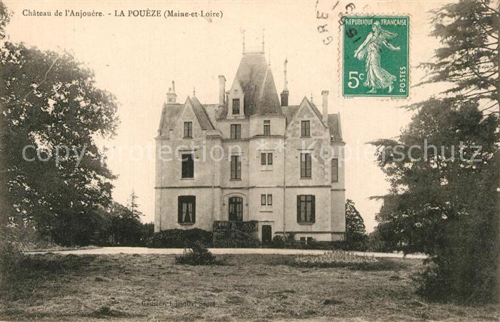 La Poueze Chateau de l'Anjouère Schloss