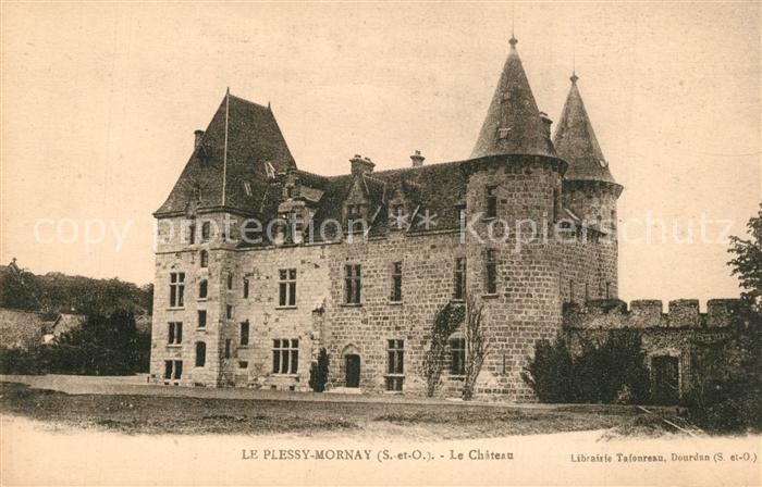 Longvilliers Yvelines Chateau du Plessy Mornay