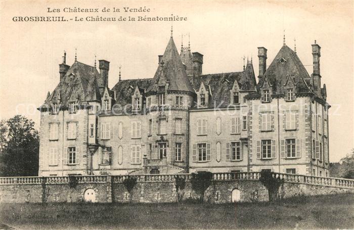 Grosbreuil Chateau de la Bénatonnière