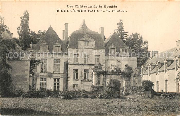 Bouille-Courdault Chateau Schloss