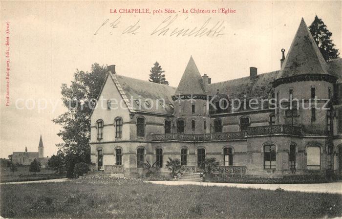 La Chapelle-pres-Sees Chateau Schloss