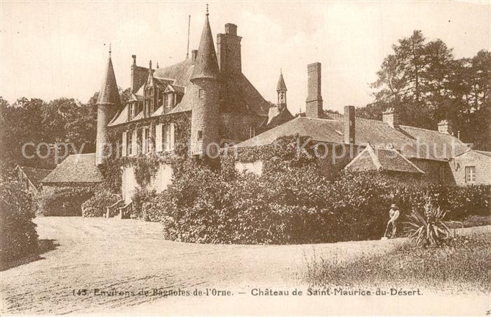 Saint-Maurice-du-Desert Chateau Schloss