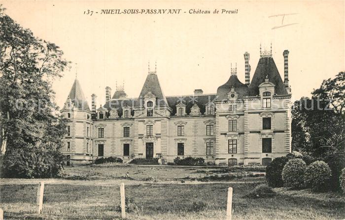 Nueil-sous-Passavant Chateau de Preuil