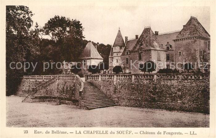 La-Chapelle-du-Souef Chateau de Feugerets