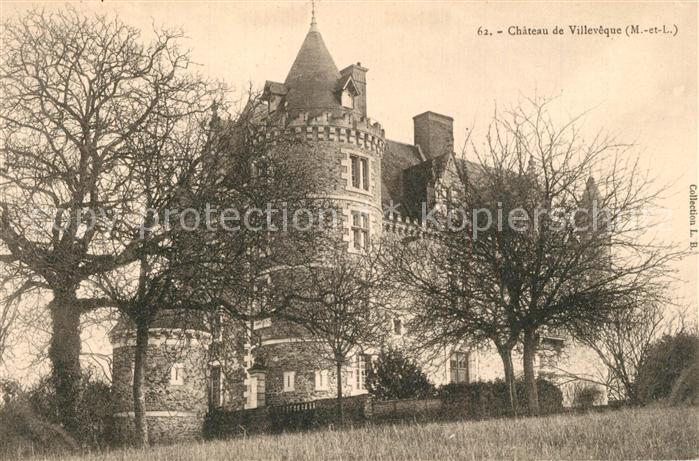 Villeveque Chateau Schloss