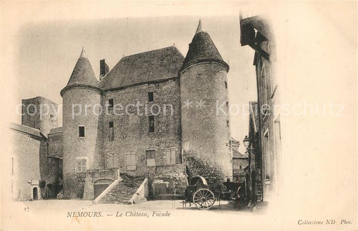 Nemours Seine-et-Marne Chateau Schloss