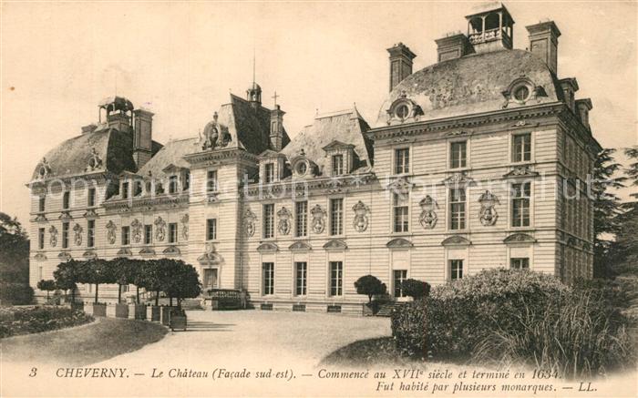 Cheverny Chateau Schloss