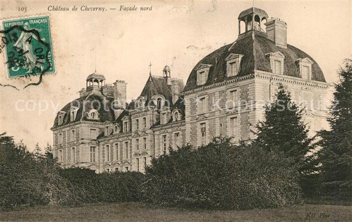 Cheverny Chateau facade nord Schloss