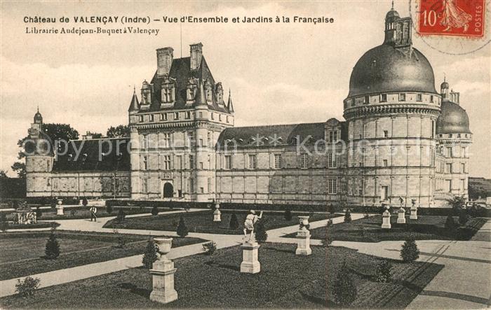Valencay Chateau Jardins a la Francaise Schloss Park Garten