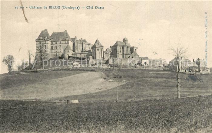 Biron Dordogne Chateau Schloss