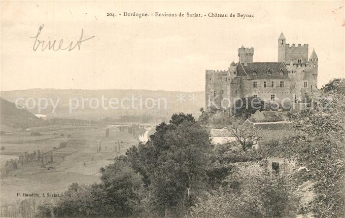 Beynac-et-Cazenac Chateau Schloss