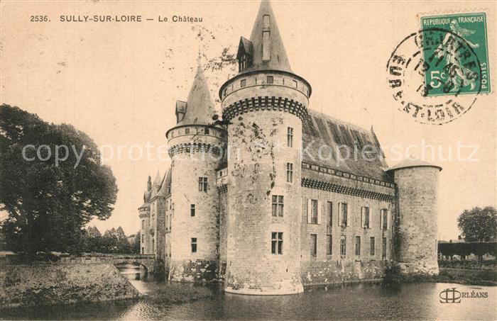 Sully-sur-Loire Chateau Schloss