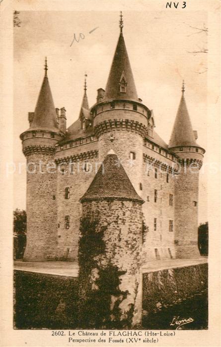 Saint-Georges-d Aurac Chateau de Flaghac Schloss