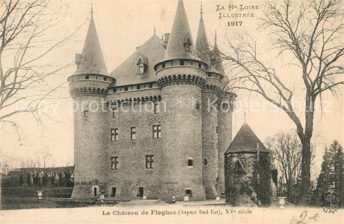 Saint-Georges-d Aurac Chateau de Flaghac Schloss
