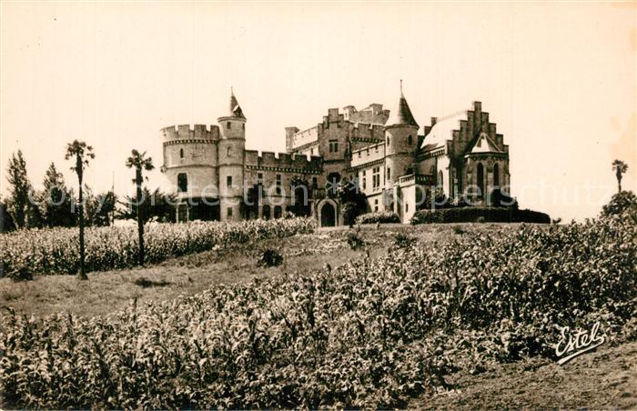 Hendaye Pyrenees Atlantiques Chateau Abbadia Schloss