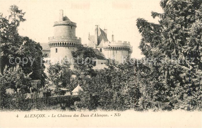 Alencon Chateau des Ducs d Alencon Schloss