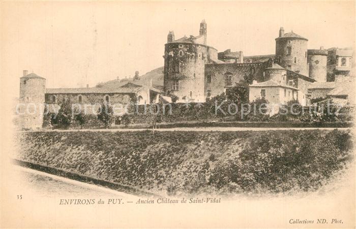 Saint-Vidal Chateau Schloss