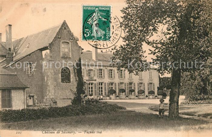 Huisseau-sur-Cosson Chateau de Saumery Schloss