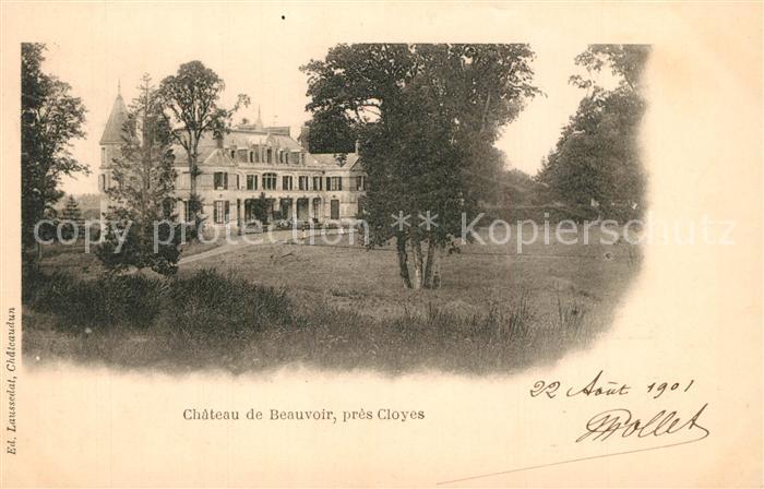 Cloyes-sur-le-Loir Chateau de Beauvoir Schloss